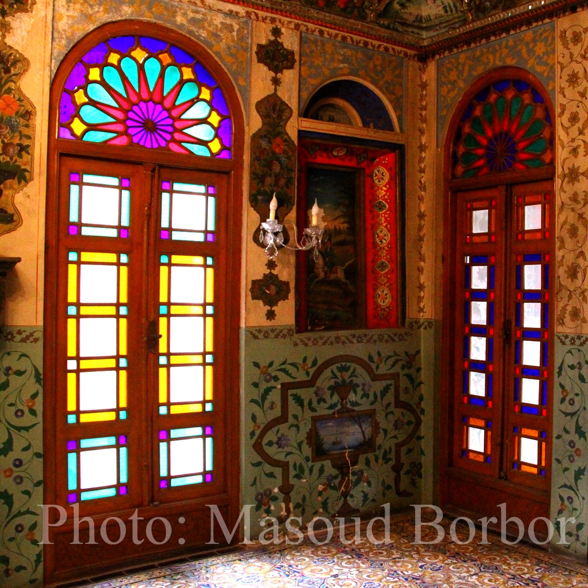 کاخ گلستان: اتاقی بکش با رنگ