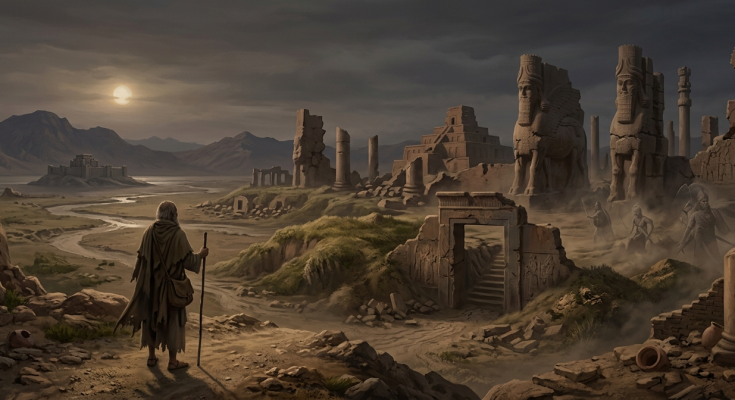 یادداشت بهاره ارشد ریاحی دربارهٔ بر ویرانه‌های خدایان مسعود بربر