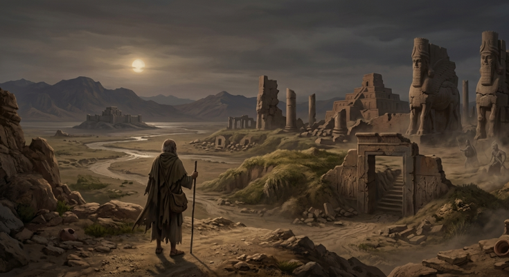 یادداشت بهاره ارشد ریاحی دربارهٔ بر ویرانه‌های خدایان مسعود بربر