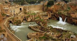 شوشتر شهر سازه‌های باستانی آب